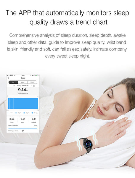 Newt Heart Rate Bracelet Fitness Tracker Waterproof Digital Wrist Smart Watch For iOS Androids