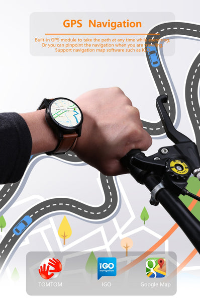 New 4G LTE Android 7.1 GPS Smartwatch Heart Rate Monitor Wrist Digital Smart Watch For iPhone Samsung Xiaomi