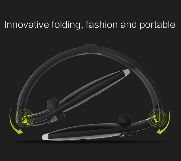 New Portable Sport Wireless Bluetooth Stereo Neckband Headset With Microphone