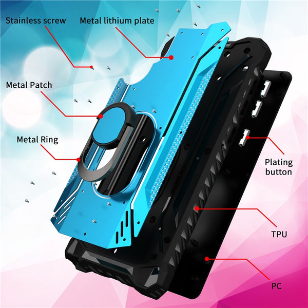 New Rugged Shockproof Ring Holder Phone Case Cover Bumper For Samsung Galaxy S20 S10 Series