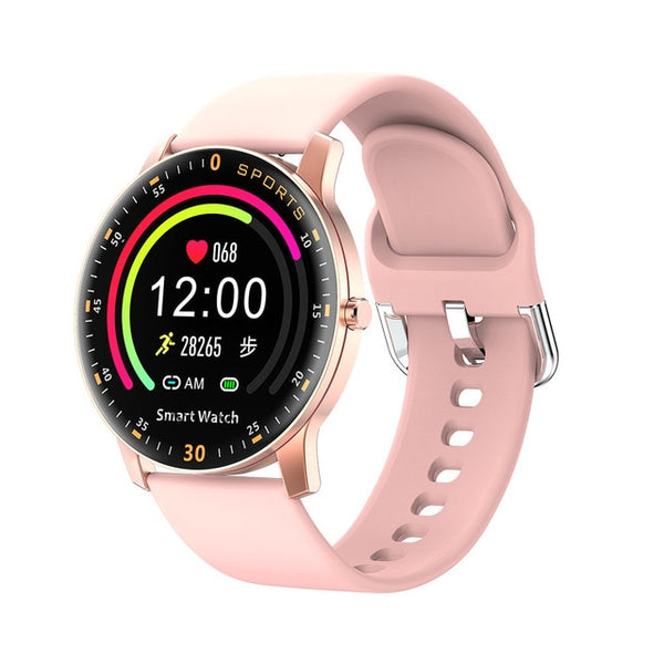 New Full Touch Screen Heart Rate Fitness Tracker  Waterproof Sport Smart Watch