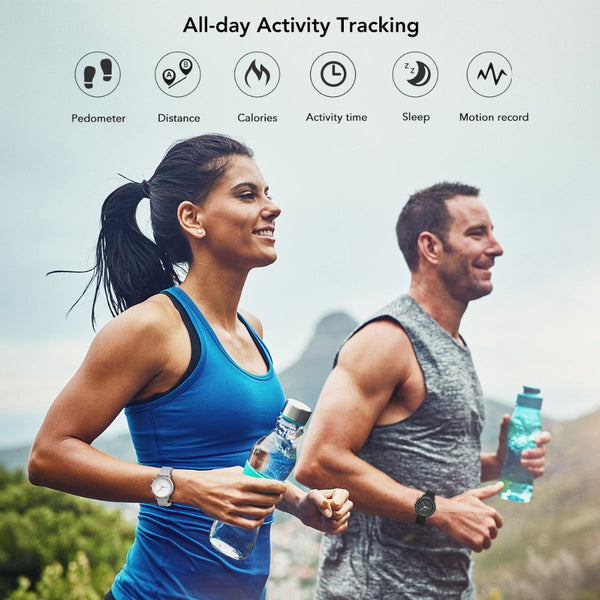 New Activity Fitness Tracker Hybrid Smartwatch With Pedometer For iPhone Androids Samsung