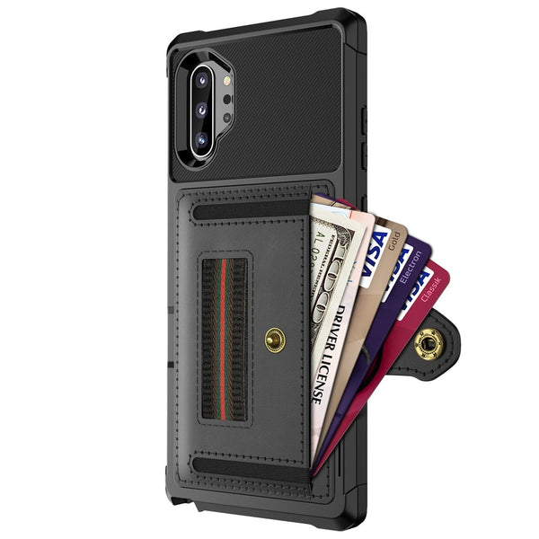 New Leather Wallet Credit Card Holder Case Cover Bumper For Samsung Galaxy S24 S23 S22 Series