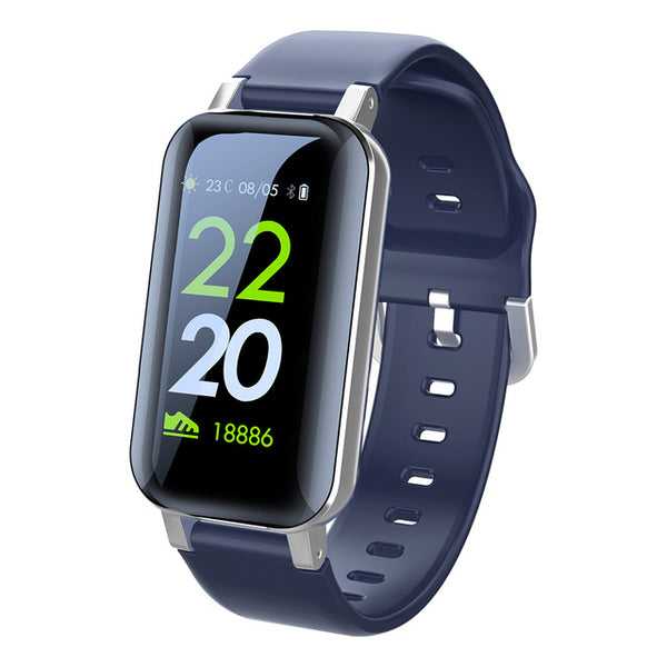 New 2-In-1  Heart Rate Fitness Tracker Smartwatch With Bluetooth Earphone For iPhone Android