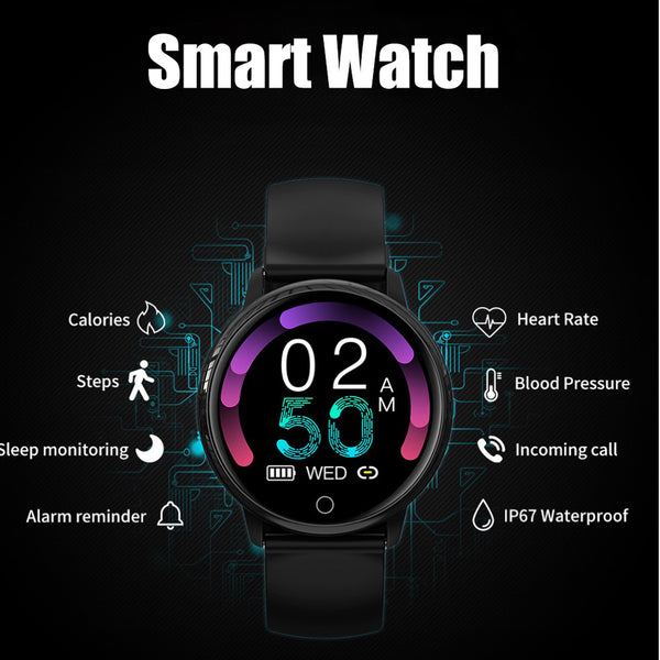 New Women's Smart Watch Band With Heart rate Monitor Sleep Blood Pressure Pedometer Fitness Tracker