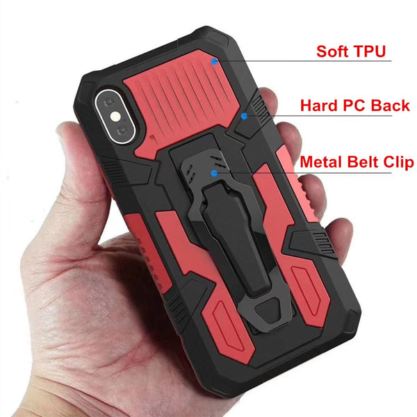 New Military Shock-Resistant Magnetic Ring Bracket Phone Case For iPhone 11 Pro XS Max XR SE 2020