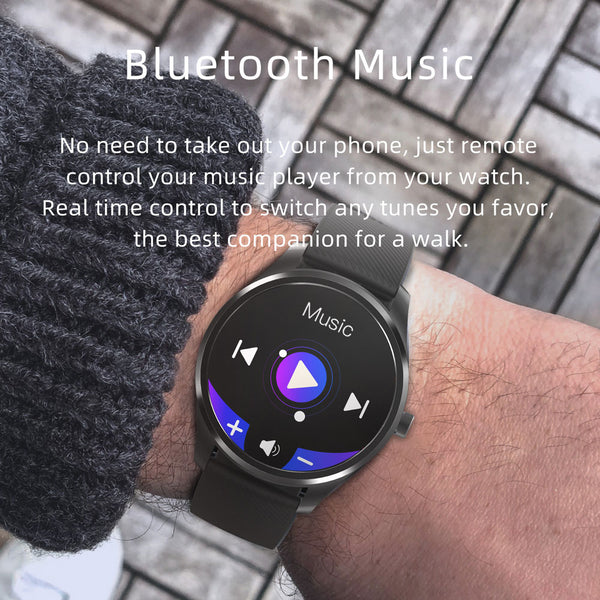 New Bluetooth Fitness Tracker Heart Rate Sport Blood Pressure Smart Watch