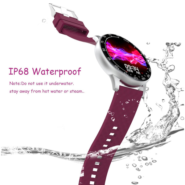 New IP68 Waterproof Sports Fitness Tracker Smart Watch For Android IOS