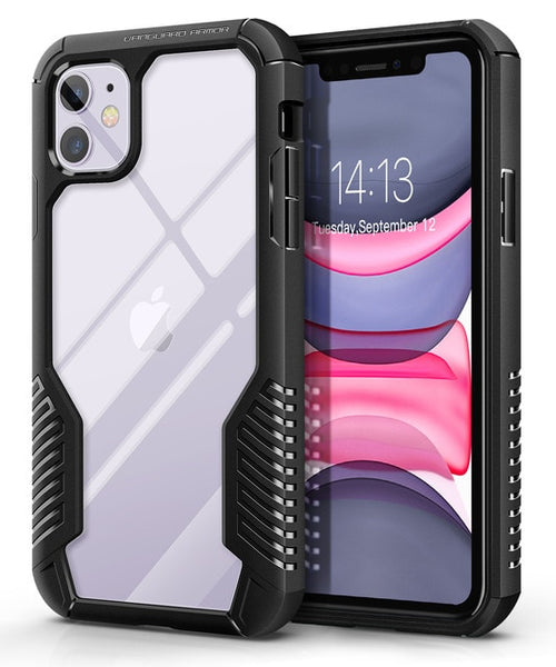 New Rugged Heavy Duty Shock-Resistant Protective Cover For iPhone 11 Pro Max Series