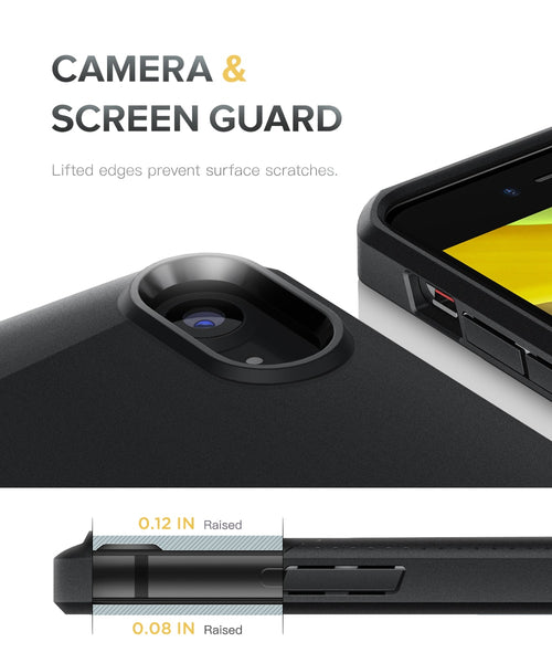 New Anti Slip Slim Lightweight Shock-Resistant Hybrid Matte Soft Phone Case For iPhone SE 2020