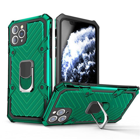 New Shockproof Kickstand Armor Bumper Case For iPhone 12 11 Pro XR XS Max Series