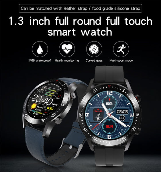 New IP68 Water-Resistant Unisex Fitness Tracker Smart Watch For Android IOS