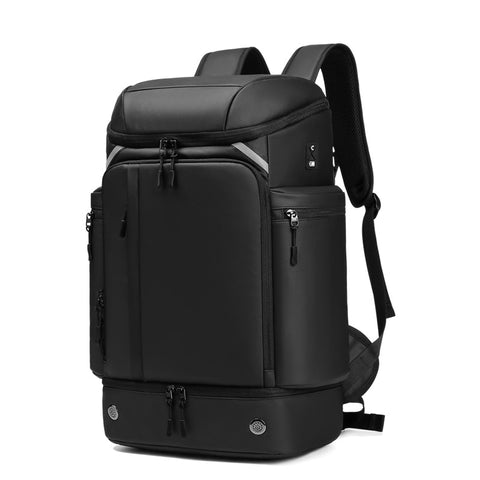 New Large Capacity Anti-Theft 17 Inch Laptop Bag Mountaineer Outdoor Travel Backpack With USB Charging Port Shoe Compartment