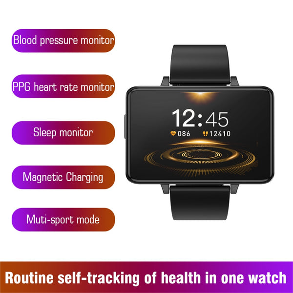 New 2.0'' Touch Screen Lightweight Fitness Tracker Bluetooth Smartwatch With Music Call Feature For Android IOS