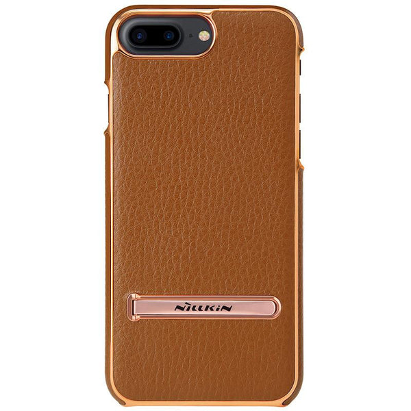 New Leather Case for iPhone 7 Plus Leather Case with Adjustable Metal Stand