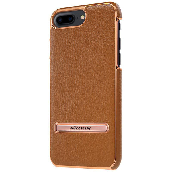 New Leather Case for iPhone 7 Plus Leather Case with Adjustable Metal Stand