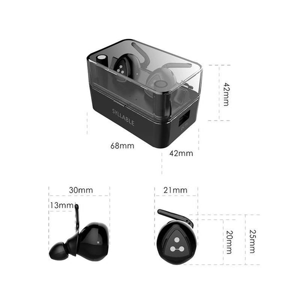 New True Wireless Stereo Bluetooth Earphone Headset Wireless Earbuds with Charge Box.