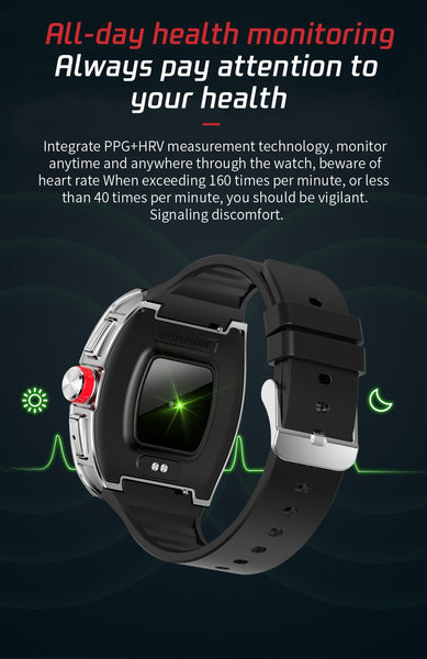 New IP68 Waterproof Bluetooth Fitness Tracker Smartwatch With Call & Music Feature For iPhone Androids