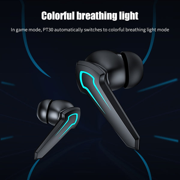 New Wireless Gaming Headset True Wireless Bluetooth 5.1 Ultra Low Latency Earbuds Headset With Microphone