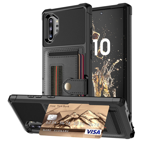 New Leather Wallet Credit Card Holder Case Cover Bumper For Samsung Galaxy S21 S20 S10 Series