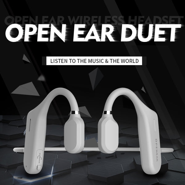 New Bluetooth 5.0 Open Ear Wireless Surround Sound HD Stereo Sports Headphones Headset