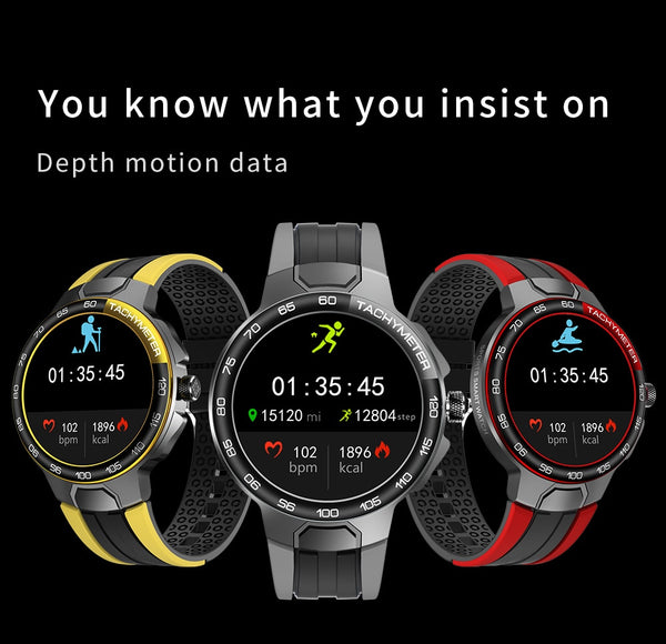 New IP68 Waterproof Fitness Motion Sports Fitness Tracker Smart Watch