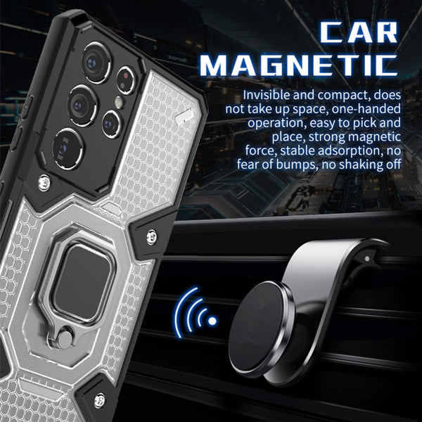 New Magnetic Ring Holder Case Kickstand Case Cover For Samsung Galaxy S22 S21 Note 20 Ultra Series