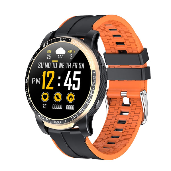 New HD Large Screen Sports Fitness Tracker Smart Watch With Weather Bluetooth Call Features