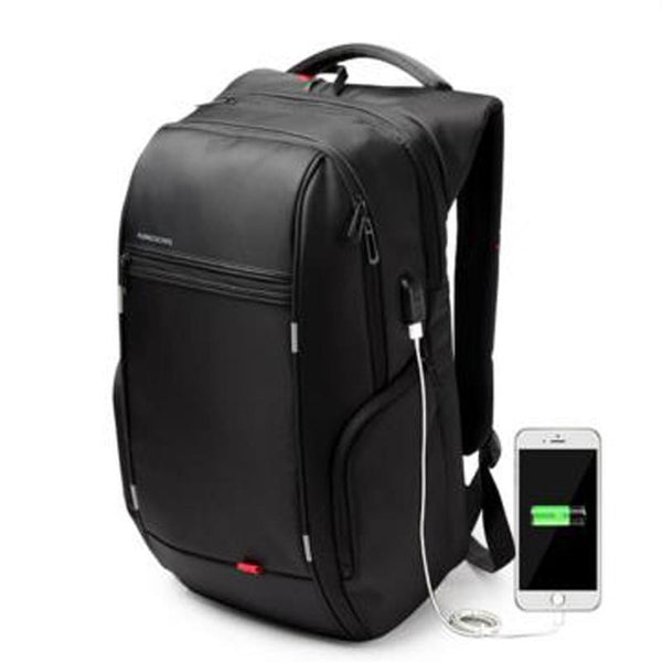 New Anti-Theft Notebook Laptop Mochila Backpack 15.6 Inch Water-Repellent with Battery Slot for USB Charging