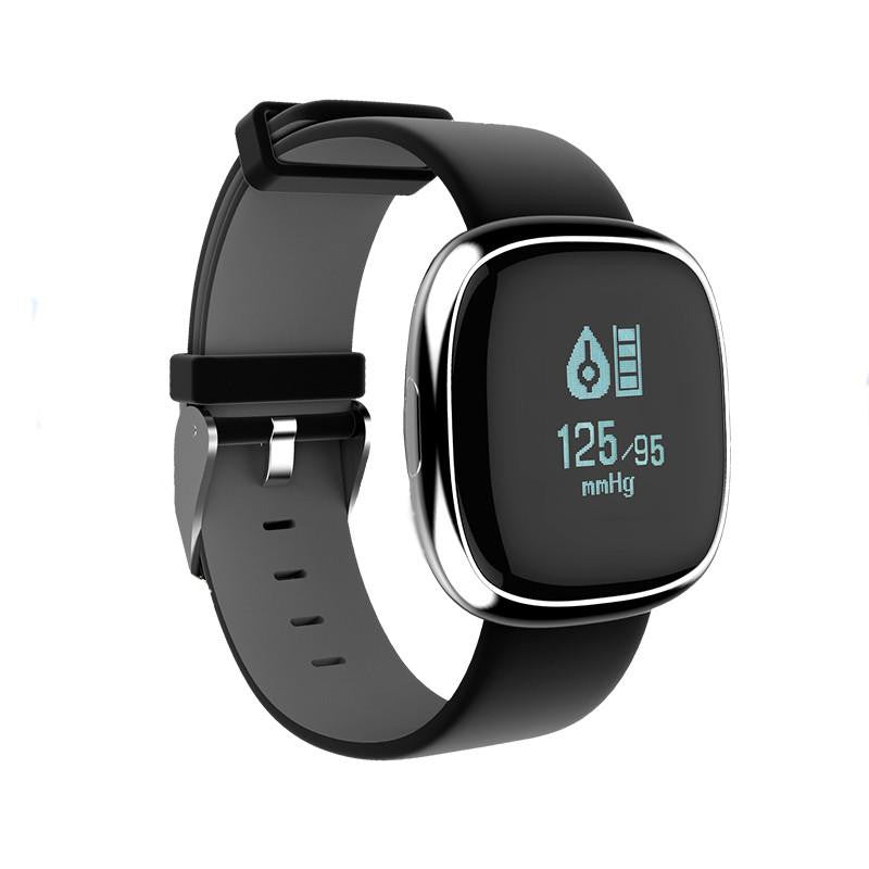 Classic Smart Band Blood Pressure Heart Rate Monitor Smart Bracelet with Pedometer Sleep Fitness Tracker for Android IOS Smartphone.