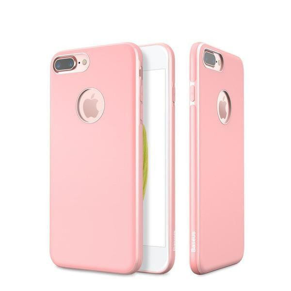 New Luxury Full Body Case Coque with Ultra Thin Soft TPU Back Cover Shell for iPhone 7/Plus