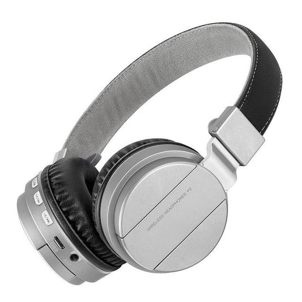 New Studio Headband Over-Ear Wireless Bluetooth Headphones with MIC Headset for Compatible Devices