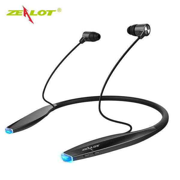 New Bluetooth Ultra Lightweight & Slim Wireless Neckband Sport Magnetic Earbuds.