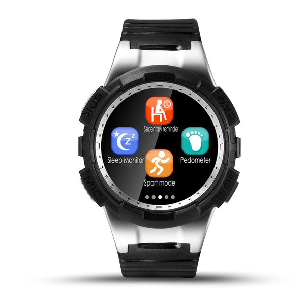 New GPS Bluetooth Smartwatch Supports TF Card SMS Reminder Multi-Mode Sports Monitoring Wristwatch