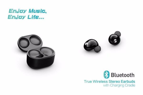 NiUB5 Twins True Wireless Bluetooth Earphone with Mic In-Ear Mini Bluetooth Earbuds with Portable Charger.