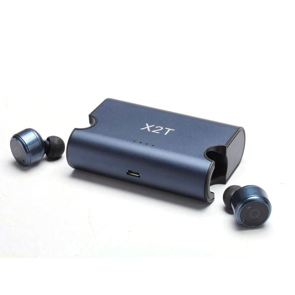 New True Wireless Earbuds Twins Bluetooth 4.2 Earphone Stereo with Magnetic Charger Box Case for Mobile Phones.