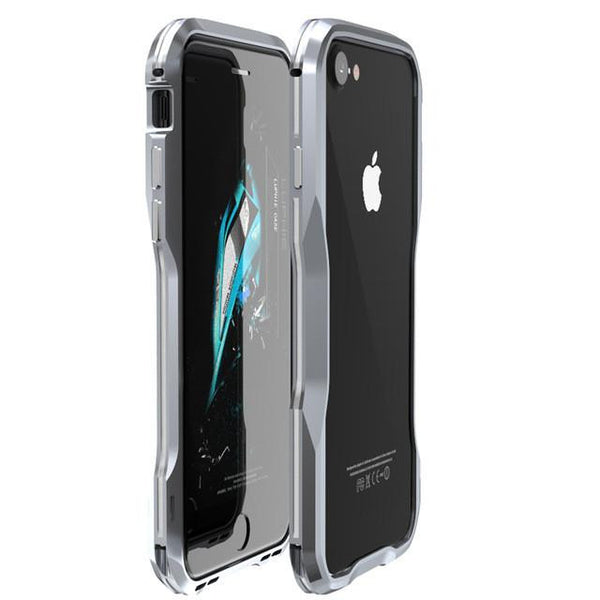 New Metal Shock Resistant Premium Frame Case w/ Sound Chamber - Aluminum Frame for iPhone 14 13 12 Pro Max Series.