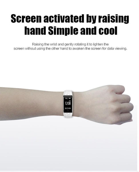 New Smart Band Bracelet Wristband With Heart Rate Monitor For iPhone Android Xiaomi Huawei.
