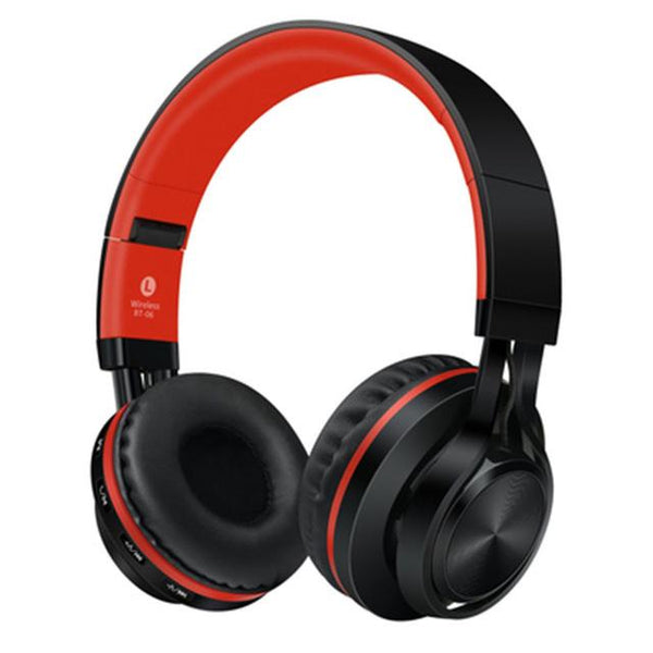 New Wireless Bluetooth Headphone Foldable Stereo Headsets with Mic Support TF Card Headphones