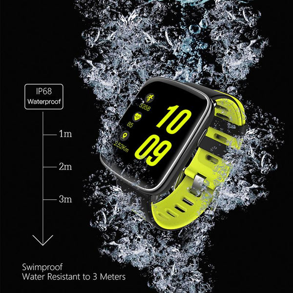 New Bluetooth Sport Smart Watch IP68 Waterproof Swimming with Heart Rate Monitor Remote Camera Control