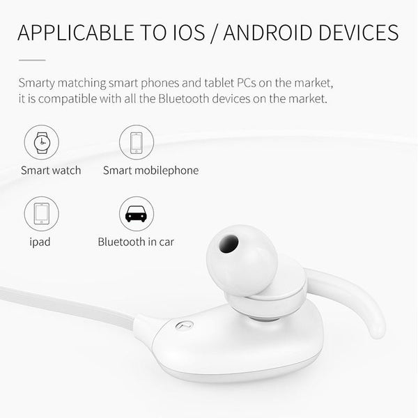 New Auriculares Wireless Bluetooth Sports Headphone Headset Earphones with Microphone for iPhone Android Xiaomi