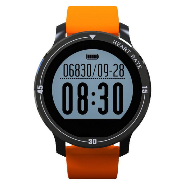 New Deluxe IP67 Waterproof Sports Smartwatch with Heart Rate Monitor for Swimming Running Alarm & Weather.
