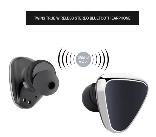 True Wireless Sport Earbuds Bluetooth Stereo Earphone Charging Station Earbuds Handsfree Earphones