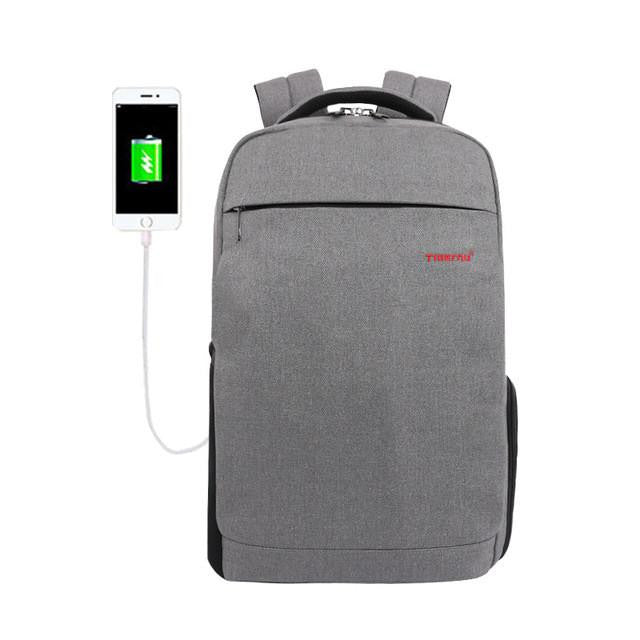 New Multifunctional USB Charging Laptop Backpack 15.6 Inch Backpack