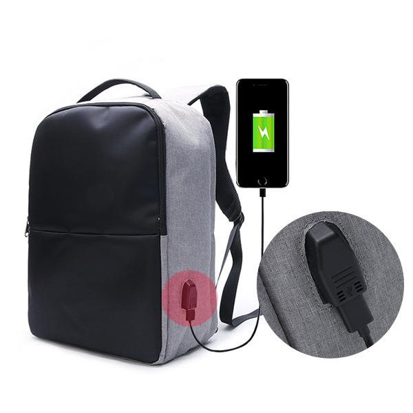 New Daytime Waterproof Travel Anti-Theft Laptop Bag with USB Charging Port & Notebook Computer Case Sleeve