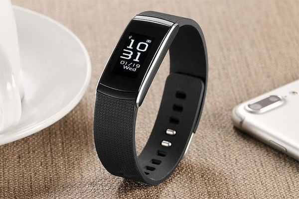 Waterproof Smart Band Heart Rate Monitor Smart Wristband Bracelet - Android Fitness Tracker