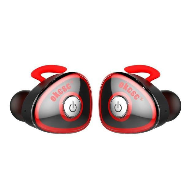 Ultra Light True Wireless Sport Bluetooth Earphone Stereo Twins In Ear Earbuds with Microphone for IPhones Androids Xiaomi