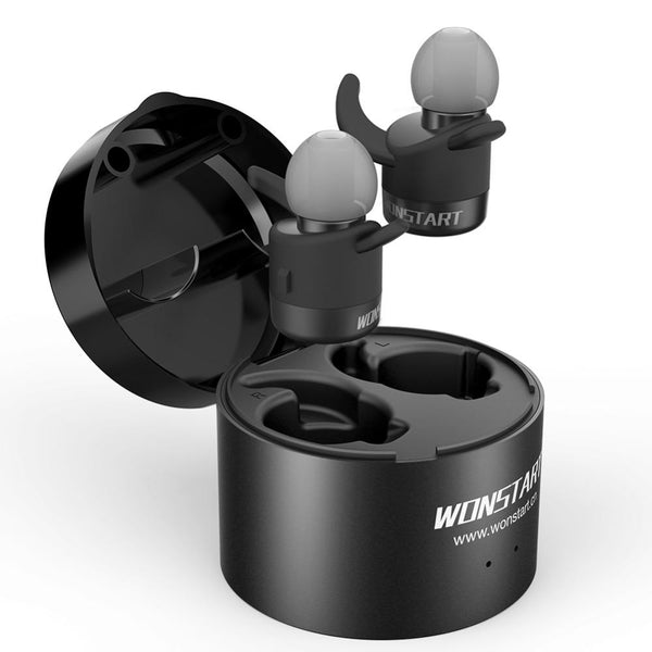 New Mini Wireless Bluetooth Earphones Sport Wireless Bluetooth Earbuds with Microphone and Charge Case