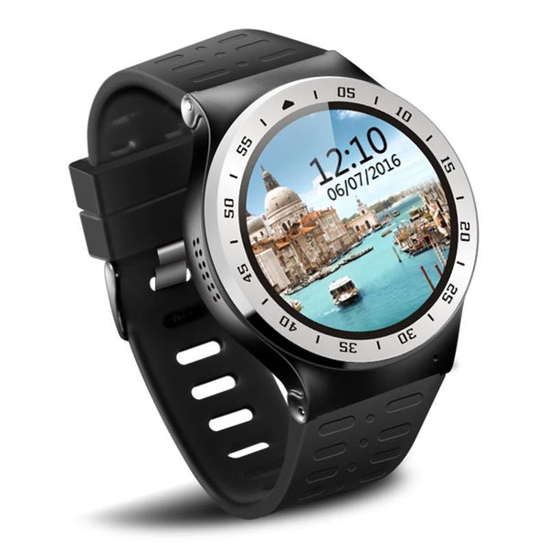 New Quad Core 1.0GHz 8GB ROM Smartwatch Wristwatch Phone Android 5.1 with Heart Rate WiFi Bluetooth