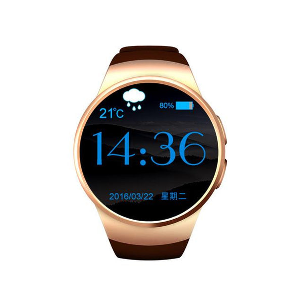 New Full Round IPS Heart Rate Smart Watch for IOS and Android Samsung Intelligent Watch